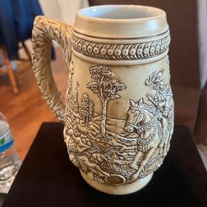 Vintage Ceramarte "Venator" beer stein, a ceramic collectible made in Brazil